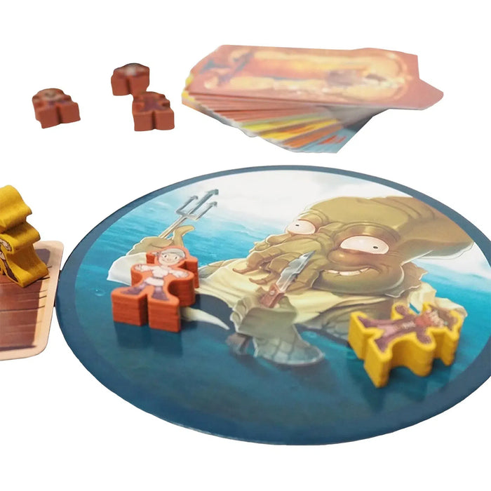 Walk the Plank (Deluxe Edition) - Bluffing Pirates Board Game for Family, Adults, and Children (3-5 Players, Ages 6+) - Mayday Games