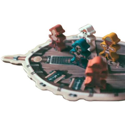 Walk the Plank (Deluxe Edition) - Bluffing Pirates Board Game for Family, Adults, and Children (3-5 Players, Ages 6+) - Mayday Games