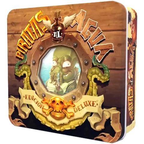 Walk the Plank (Deluxe Edition) - Bluffing Pirates Board Game for Family, Adults, and Children (3-5 Players, Ages 6+) - Mayday Games