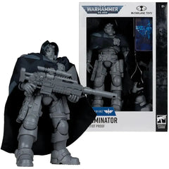 Warhammer 40,000 - Colorless Artist Proof Eliminator Space Marine Action Figure (7") - McFarlane Toys