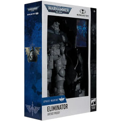 Warhammer 40,000 - Colorless Artist Proof Eliminator Space Marine Action Figure (7") - McFarlane Toys