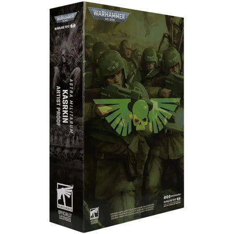 Warhammer 40,000 - Colorless Artist Proof Kasrkin Astra Militarum Action Figure (7