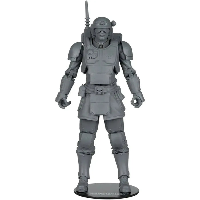 Warhammer 40,000 - Colorless Artist Proof Kasrkin Astra Militarum Action Figure (7") - McFarlane Toys