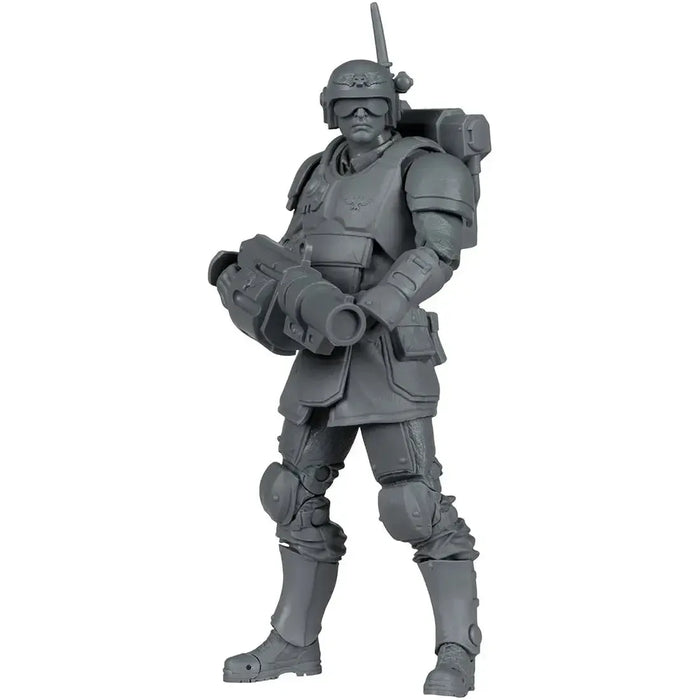 Warhammer 40,000 - Colorless Artist Proof Kasrkin Astra Militarum Action Figure (7") - McFarlane Toys