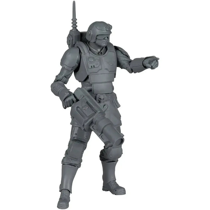 Warhammer 40,000 - Colorless Artist Proof Kasrkin Astra Militarum Action Figure (7") - McFarlane Toys