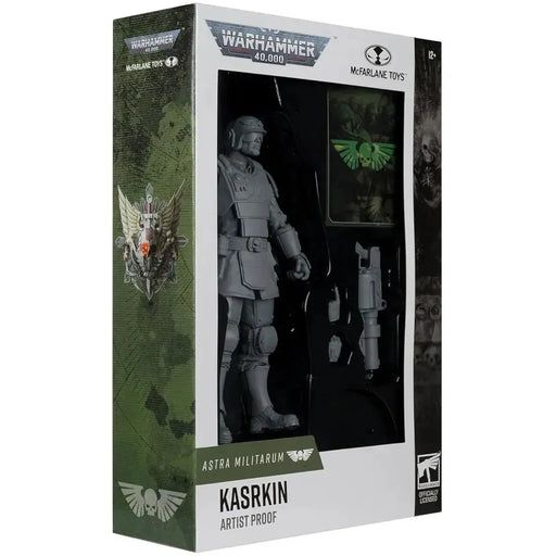 Warhammer 40,000 - Colorless Artist Proof Kasrkin Astra Militarum Action Figure (7") - McFarlane Toys