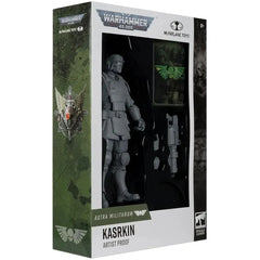 Warhammer 40,000 - Colorless Artist Proof Kasrkin Astra Militarum Action Figure (7") - McFarlane Toys