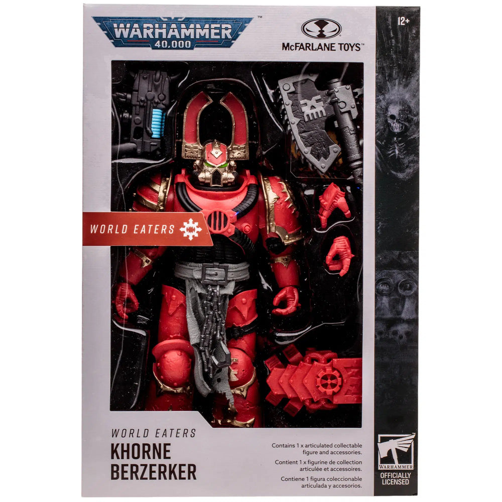 Warhammer 40,000 - Red Khorne Berzerker Action Figure (7") - McFarlane Toys