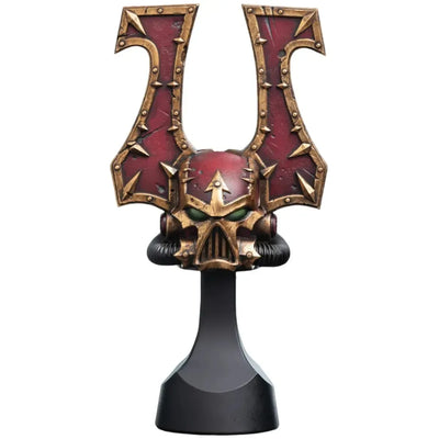 Warhammer 40,000 - Khorne Berzerker Miniature Helmet Prop Replica Figure - Weta Workshop - Helm Series