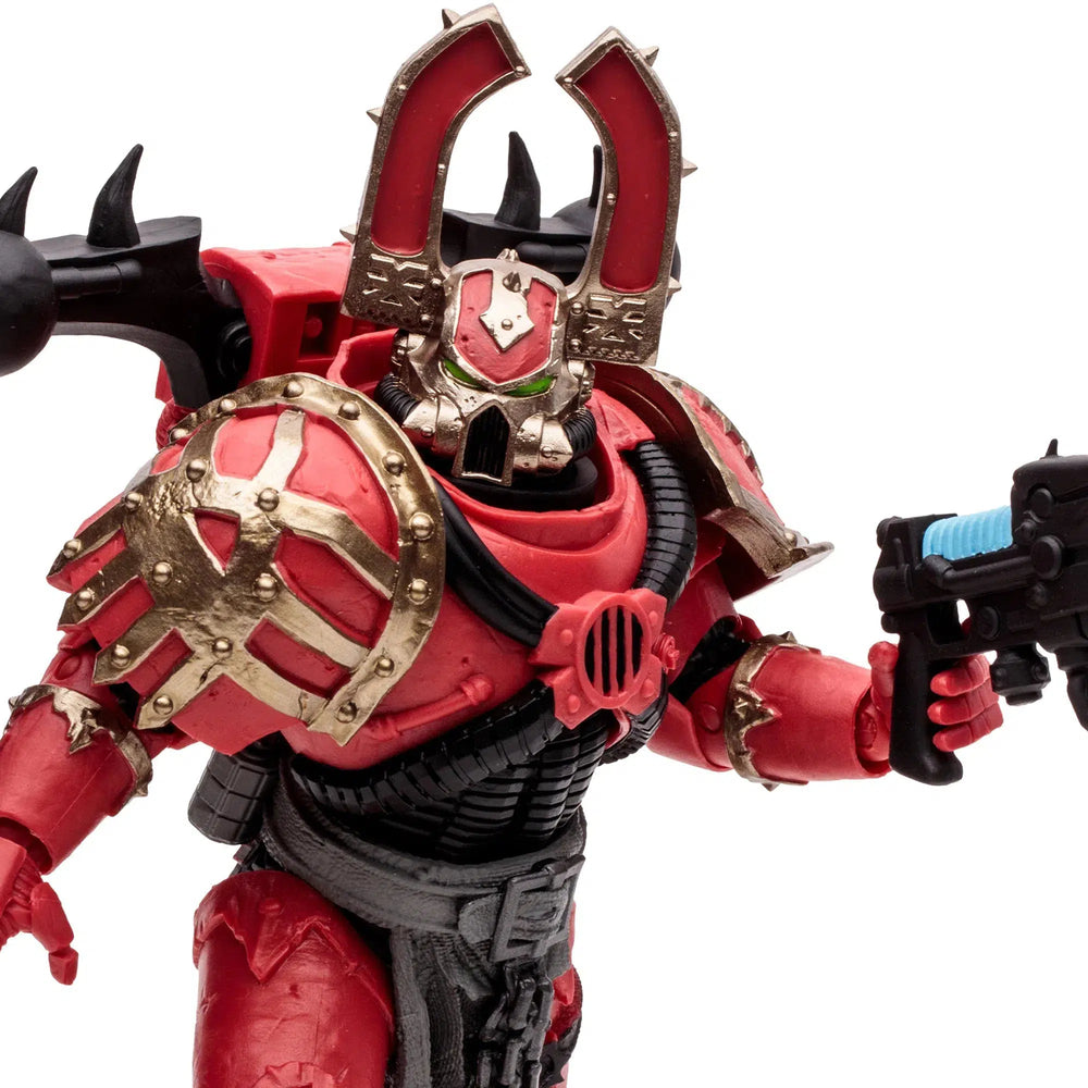 Warhammer 40,000 - Red World Eaters Khorne Berzerker Action Figure (7") - McFarlane Toys