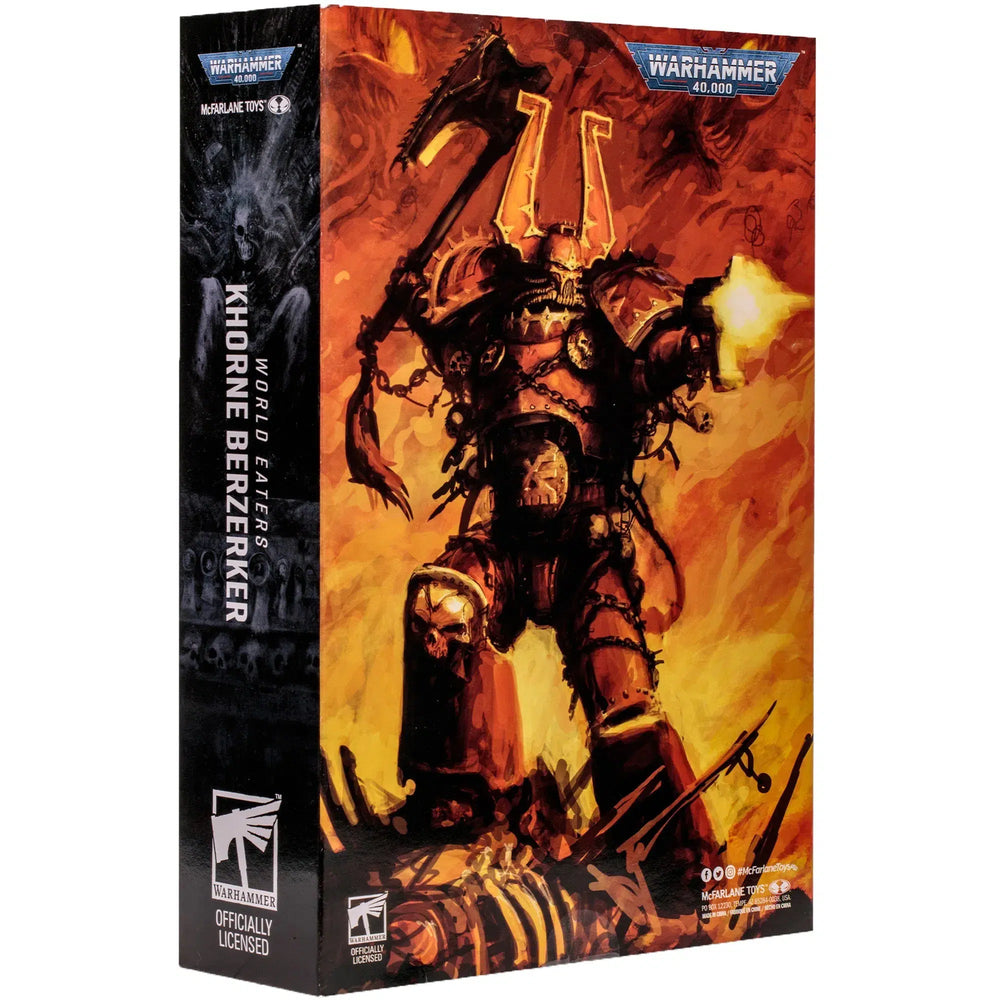 Warhammer 40,000 - Red World Eaters Khorne Berzerker Action Figure (7") - McFarlane Toys