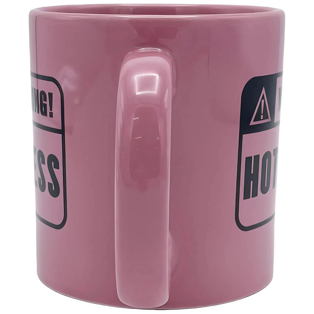 "Warning! Hot Mess" Giant Gag Gift Mug (Ceramic, 22 oz.) - Island Dogs