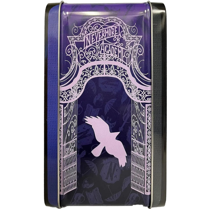 Wednesday [The Addams Family] - Nevermore Academy Lunchbox & Beverage Container Set (Limited Edition: 1 of 1,750) - Surreal Entertainment - Tin Titans Series, PREVIEWS Exclusive