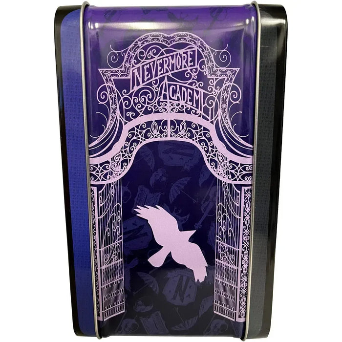 Wednesday [The Addams Family] - Nevermore Academy Lunchbox & Beverage Container Set (Limited Edition: 1 of 1,750) - Surreal Entertainment - Tin Titans Series, PREVIEWS Exclusive