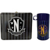 Wednesday [The Addams Family] - Nevermore Academy Lunchbox & Beverage Container Set (Limited Edition: 1 of 1,750) - Surreal Entertainment - Tin Titans Series, PREVIEWS Exclusive