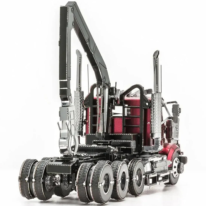 Western Star - 4900SF Log Truck Figure Model Kit (Steel, Challenging Difficulty) - Fascinations - Metal Earth Series