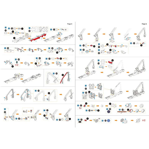 Western Star - 4900SF Log Truck & Trailer Figure Model Kit (Steel, Challenging Difficulty) - Fascinations - Metal Earth Premium Series