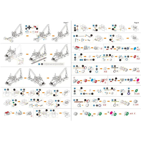 Western Star - 4900SF Log Truck & Trailer Figure Model Kit (Steel, Challenging Difficulty) - Fascinations - Metal Earth Premium Series