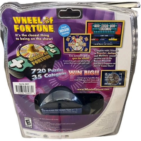 Wheel of Fortune - Plug & Play Electronic TV Game (720 Puzzles) - Jakks Pacific - (2005) - Image 2