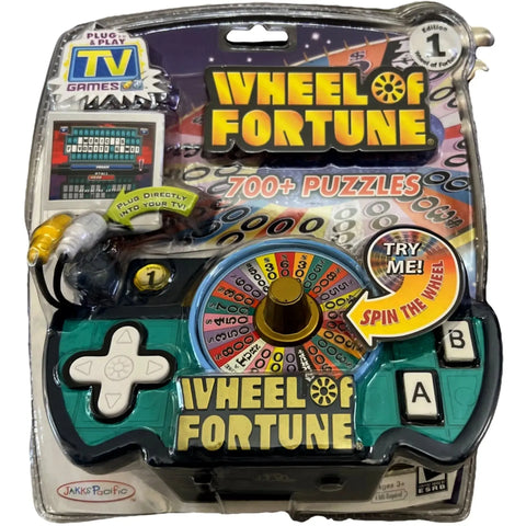 Wheel of Fortune - Plug & Play Electronic TV Game (720 Puzzles) - Jakks Pacific - (2005) - Image 1