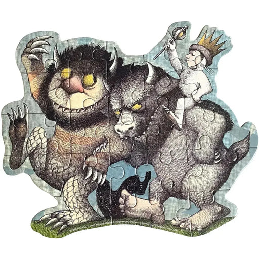 Where the Wild Things Are - Book Scene Mini Jigsaw Puzzle (23 Pieces) - Paper House Products - Playhouse Series