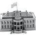 White House Figure Model Kit (Steel, Moderate Difficulty) - Fascinations - Metal Earth Series