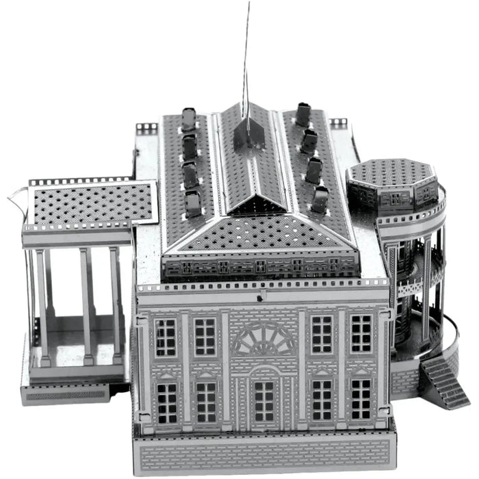 White House Figure Model Kit (Steel, Moderate Difficulty) - Fascinations - Metal Earth Series