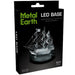 White LED Light Display Base to Display Models (4", USB Powered) - Fascinations - Metal Earth Series