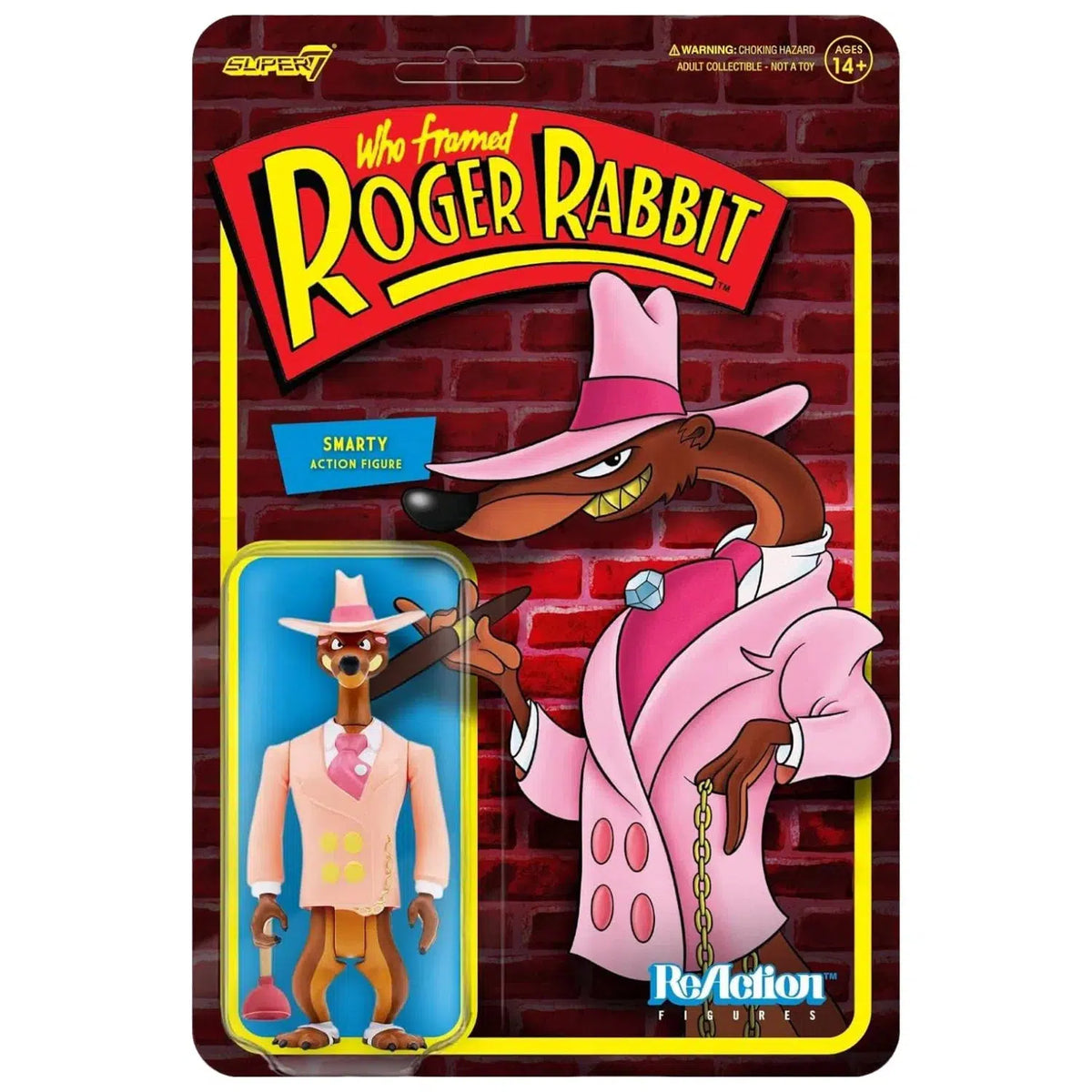 Who Framed Roger Rabbit - Smarty Action Figure - Super7 - ReAction Fig ...