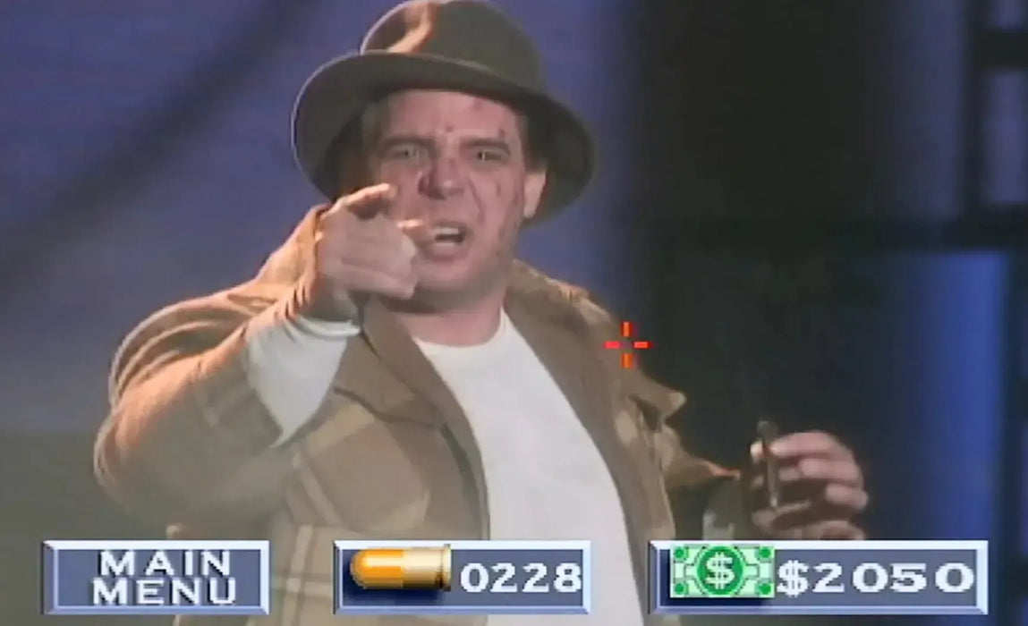 Who Shot Johnny Rock? - Action Detective Video Game (1 Player, Ages 13+) - Philips CD-i - (1995)