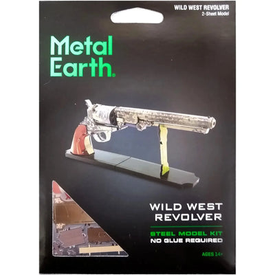 Wild West Revolver Figure Model Kit (Steel, Moderate Difficulty) - Fascinations - Metal Earth Series - (2024)