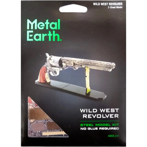 Wild West Revolver Figure Model Kit (Steel, Moderate Difficulty) - Fascinations - Metal Earth Series - (2024)