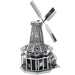 Windmill 3D Figure Model Kit (Steel, Moderate Difficulty) - Fascinations - Metal Earth Series - (2022)