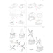 Windmill 3D Figure Model Kit (Steel, Moderate Difficulty) - Fascinations - Metal Earth Series - (2022)