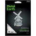 Windmill 3D Figure Model Kit (Steel, Moderate Difficulty) - Fascinations - Metal Earth Series - (2022)
