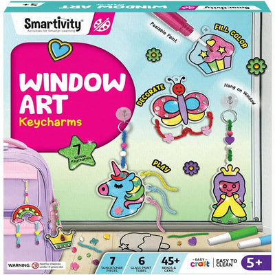 Window Art Keycharms - DIY Activity Craft Kit - Smartivity