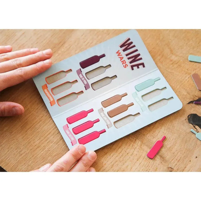 Wine Wars - Trivia Food & Drink Card Game for Family and Adults (2-6 Players, Ages 18+) - Chronicle Books