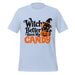 Witch Better Have My Candy T-Shirt - Cute Halloween Witch Cat and Pumpkin Graphic Tee