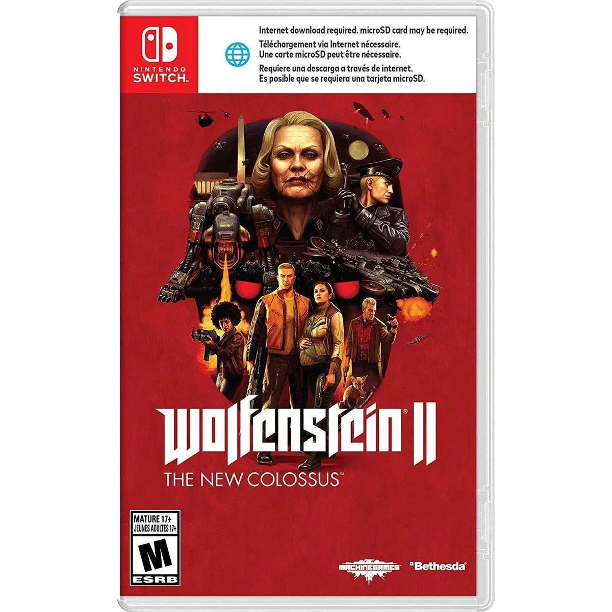 Wolfenstein II: The New Colossus - Nintendo Switch — Poggers