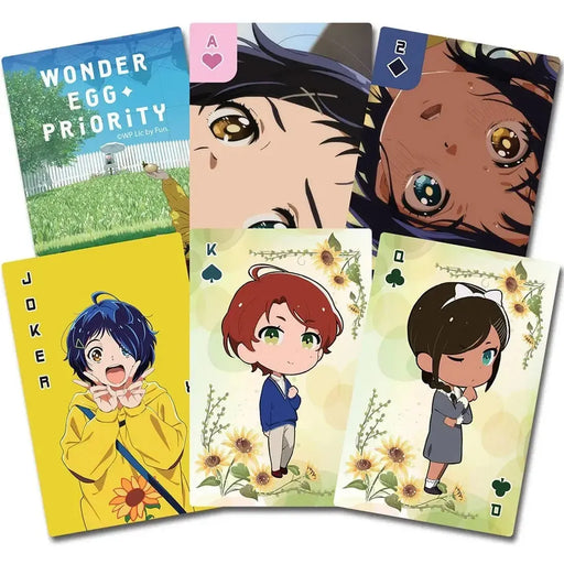 Wonder Egg Priority - Characters Standard Playing Cards - Great Eastern Entertainment