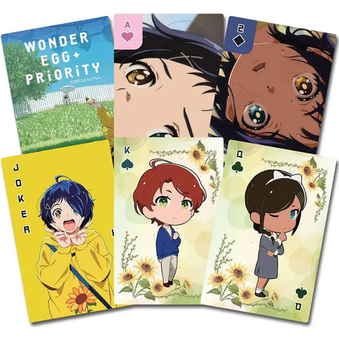 Wonder Egg Priority - Characters Standard Playing Cards - Great Eastern Entertainment