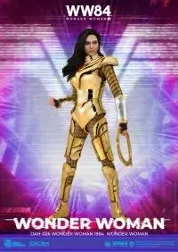 Wonder Woman 1984 - Wonder Woman Golden Armor Figure (8") - Beast Kingdom - Dynamic 8ction Heroes Series (DAH-026)