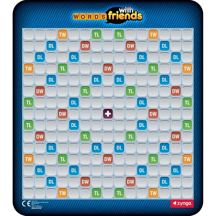 Words With Friends - Strategy Word Board Game for Family (2-4 Players, Ages 13+) - Hasbro Gaming