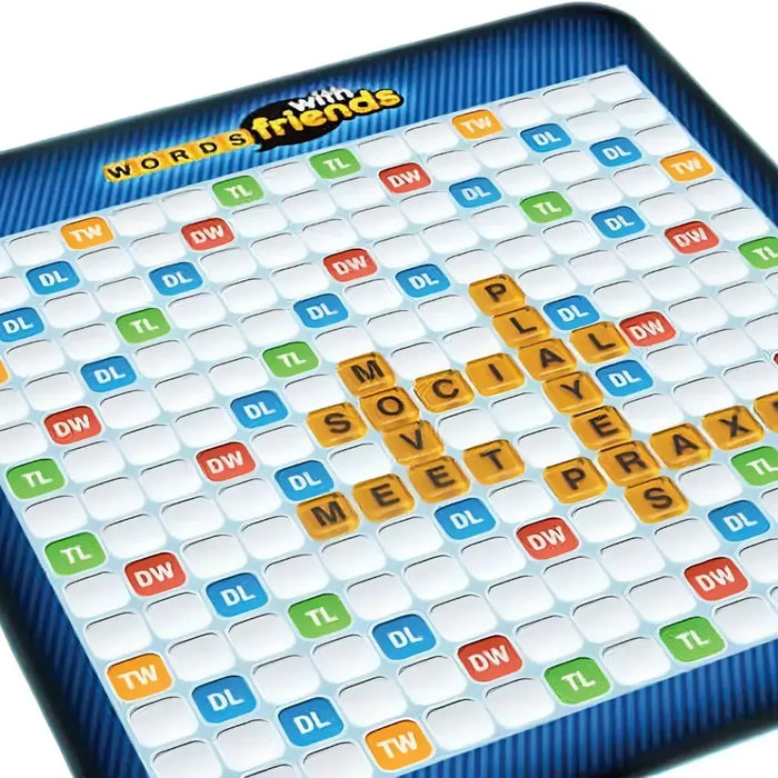 Words With Friends - Strategy Word Board Game for Family (2-4 Players, Ages 13+) - Hasbro Gaming