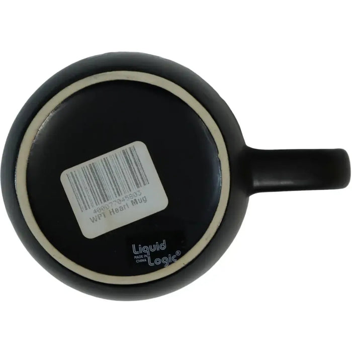 World Poker Tour [WPT] - Red Heart Black Mug (Ceramic) - Liquid Logic