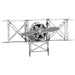 World War I [German Air Force] - Fokker D-VII Fighter Aircraft Figure Model Kit (Steel, Easy Difficulty) - Fascinations - Metal Earth Series - (2024)