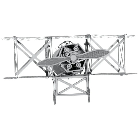 World War I [German Air Force] - Fokker D-VII Fighter Aircraft Figure Model Kit (Steel, Easy Difficulty) - Fascinations - Metal Earth Series - (2024) - Image 4