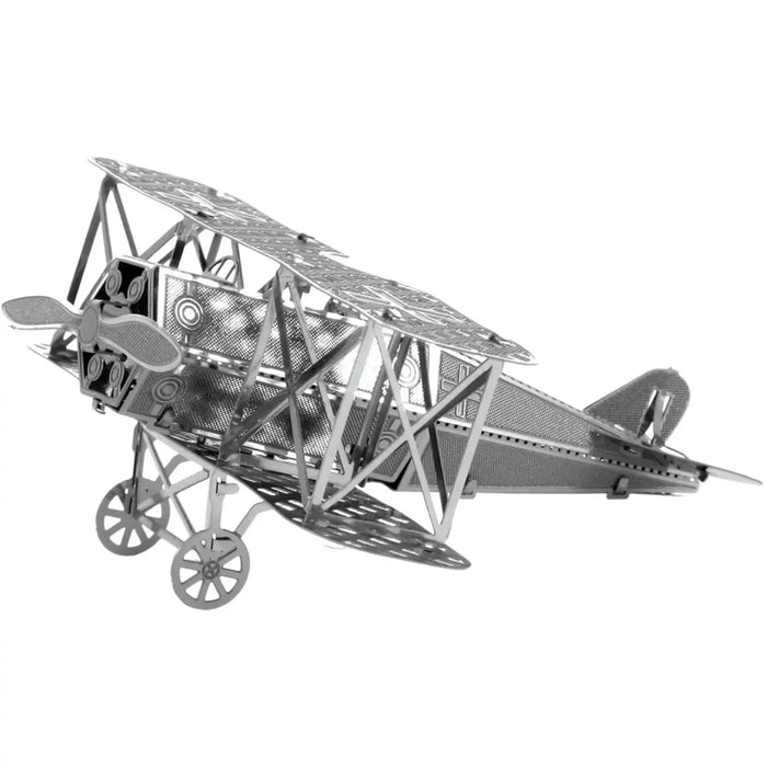 World War I [German Air Force] - Fokker D-VII Fighter Aircraft Figure Model Kit (Steel, Easy Difficulty) - Fascinations - Metal Earth Series - (2024)