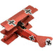 World War I [German Air Force] - Fokker Dr.I Triplane Fighter Aircraft Figure Model Kit (1:70 Scale, Steel, Moderate Difficulty) - Fascinations - Metal Earth Series - (2023)