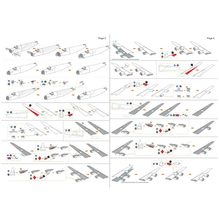 World War II - B-24 Liberator American Bomber Plane Figure Model Kit (1:156 Scale, Steel, Challenging Difficulty) - Fascinations - Metal Earth Series1